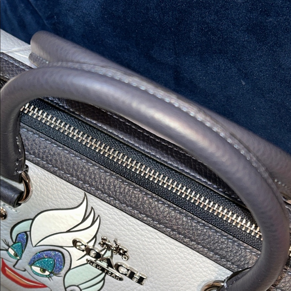 Coach Disney x Coach Rowan NWT Satchel with Ursula Motif - Picture 7 of 15